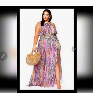 NWOT Fashion nova maxi dress 2x